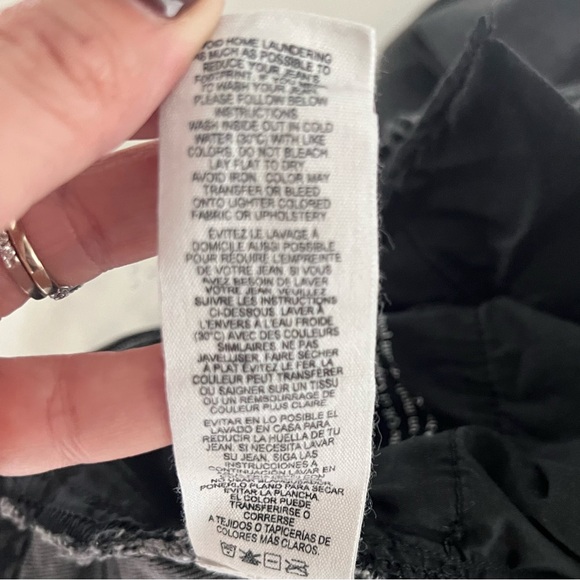 FRAME Le Jane Ankle Jeans Obsidian Wash Size 30 - Picture 6 of 11